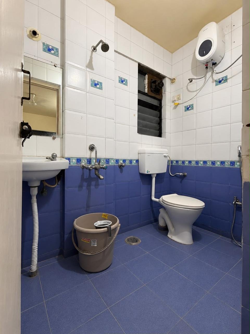 Spacious Bathroom Layout & Shower